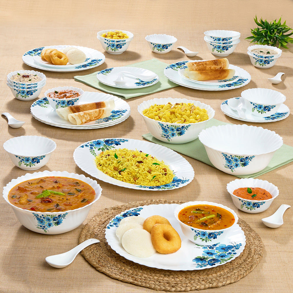 Larah by Borosil Pansy Dinner Set