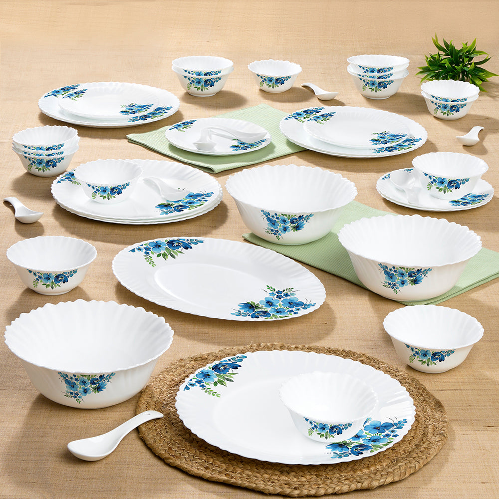 Larah by Borosil Pansy Dinner Set