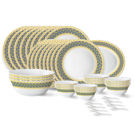 Larah by Borosil Regal Dinner Set