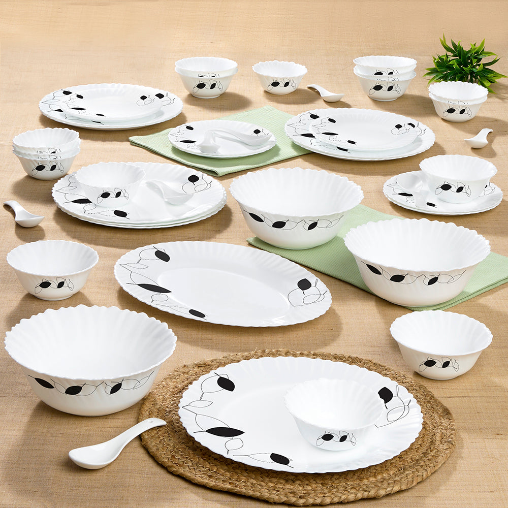 Larah by Borosil Shadow Dinner Set