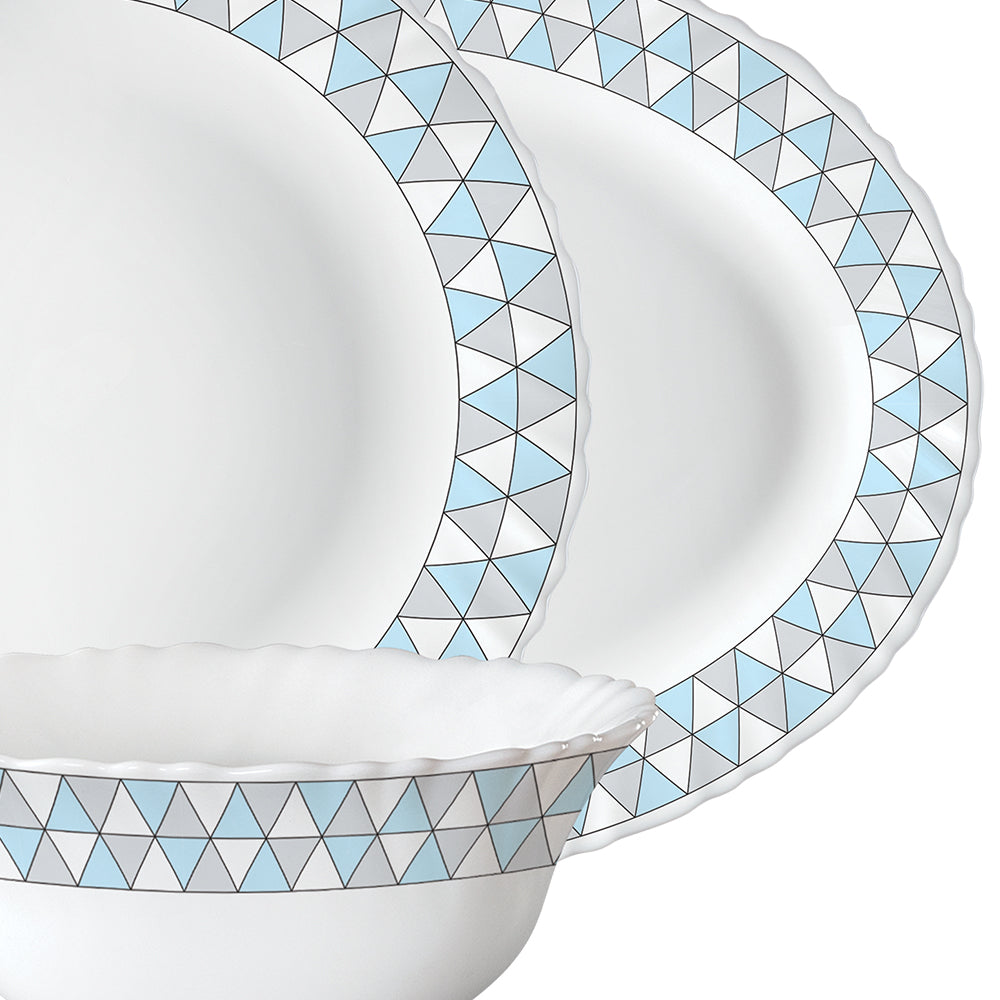 Larah by Borosil Weave Dinner Set