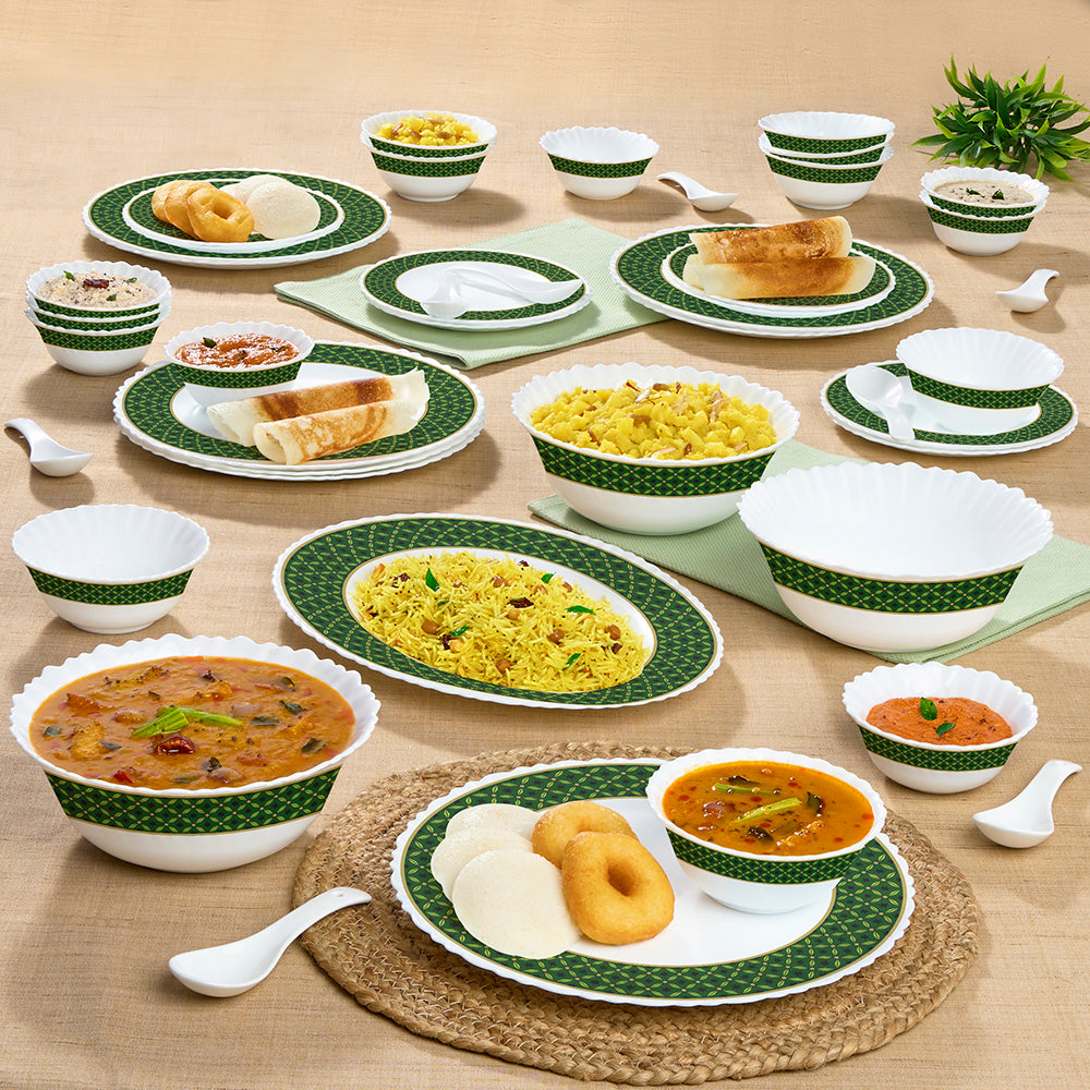 Larah by Borosil Yuri Dinner Set