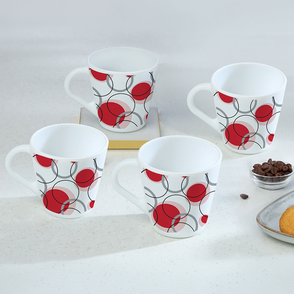 Larah Leela Opalware Mug Set