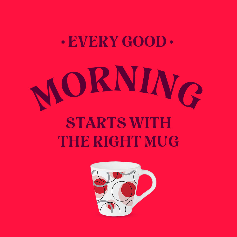 Larah Leela Opalware Mug Set