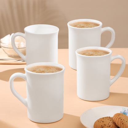 Larah Logo Opalware Mug Set
