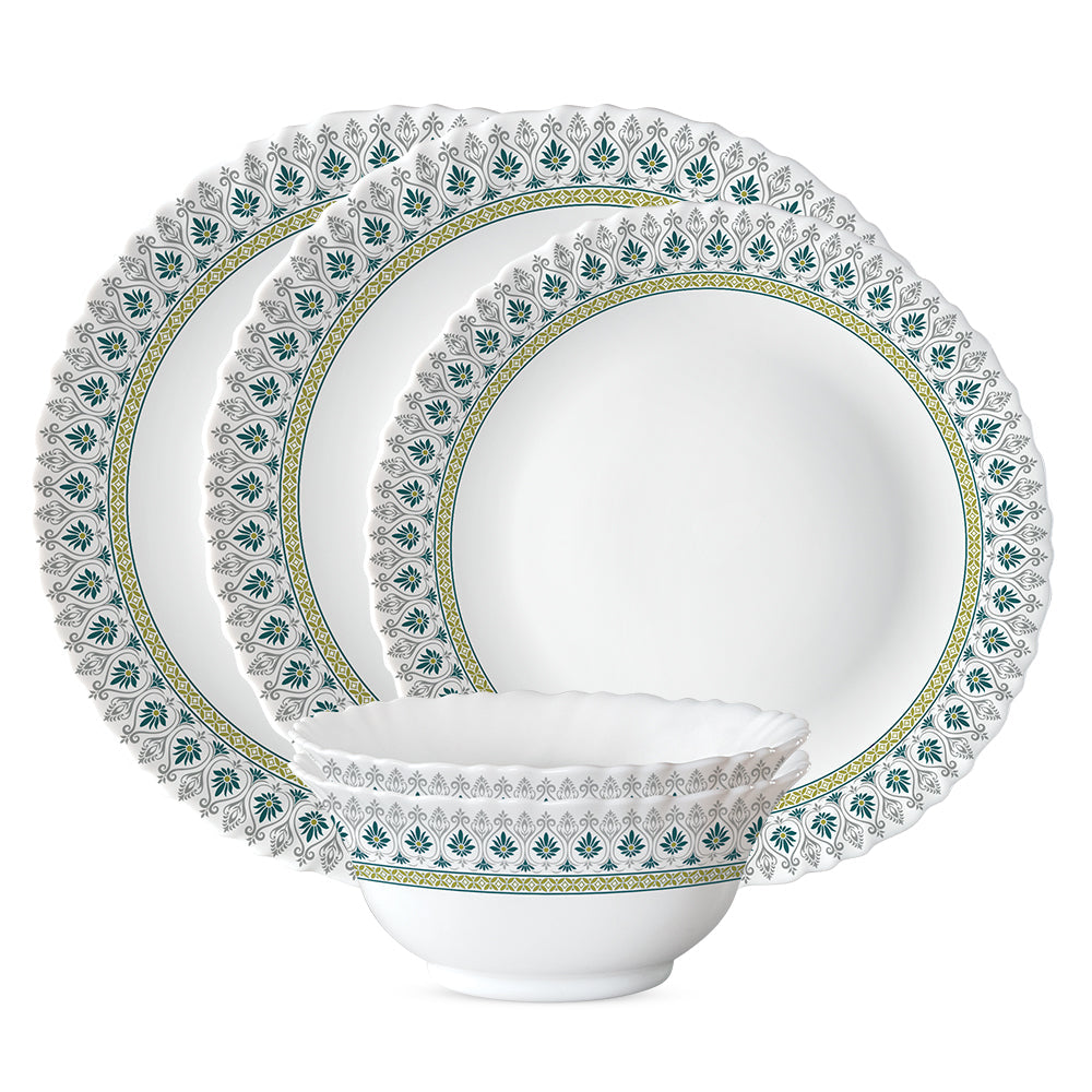 Larah by Borosil, Persia Dinner Set, 37 pc