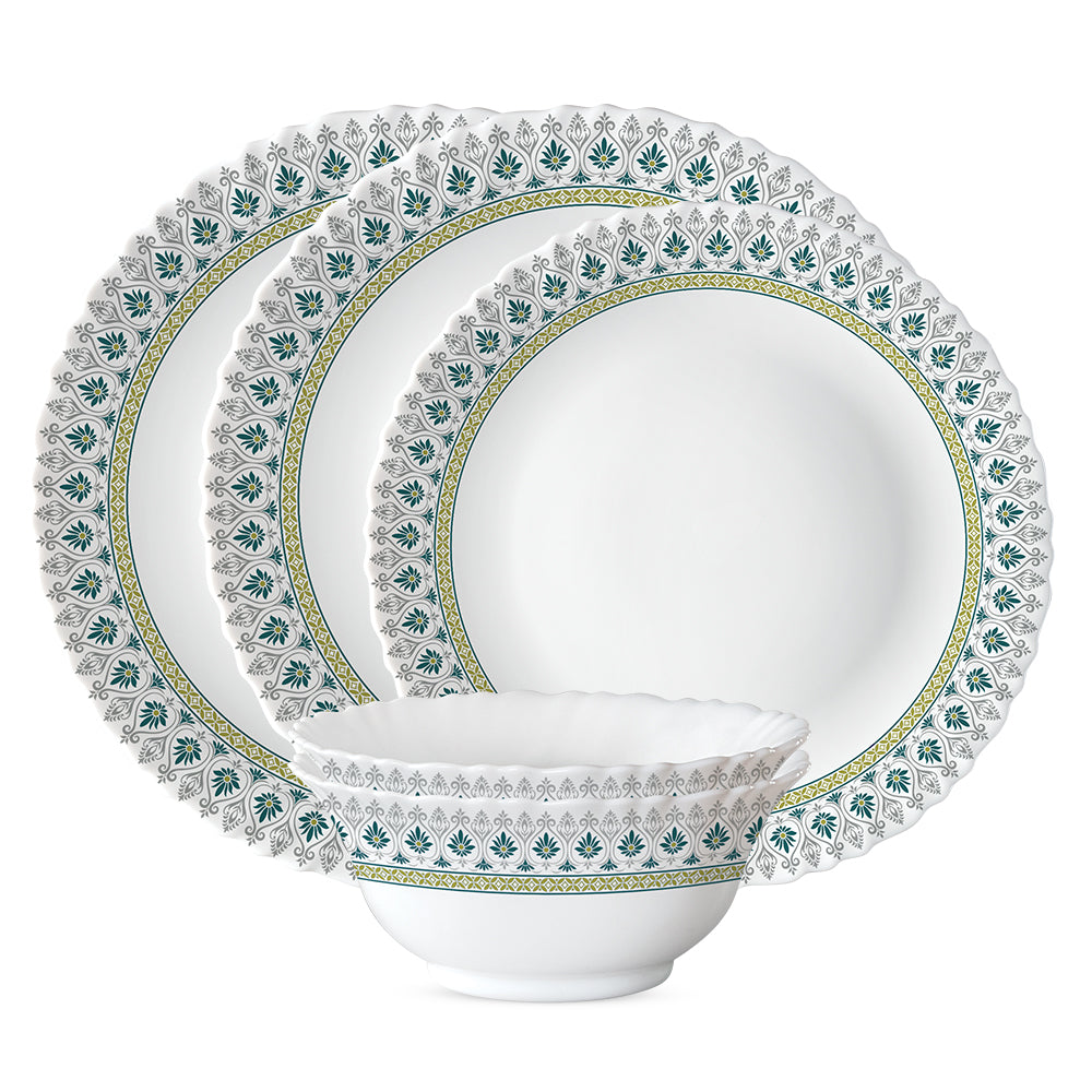 Larah by Borosil, Persia Dinner Set 5 pc Set: Serves 2