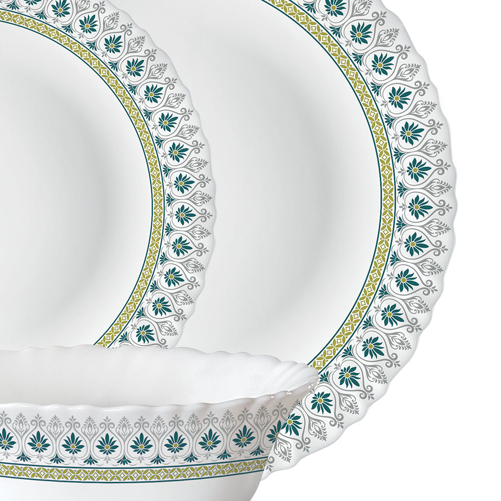 Larah by Borosil, Persia Dinner Set 5 pc Set: Serves 2
