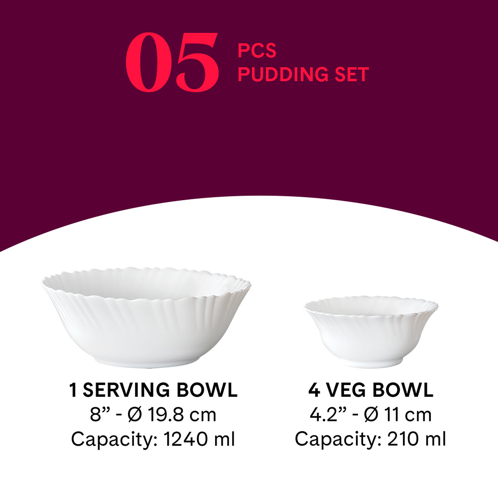 Larah Floret Pudding Set