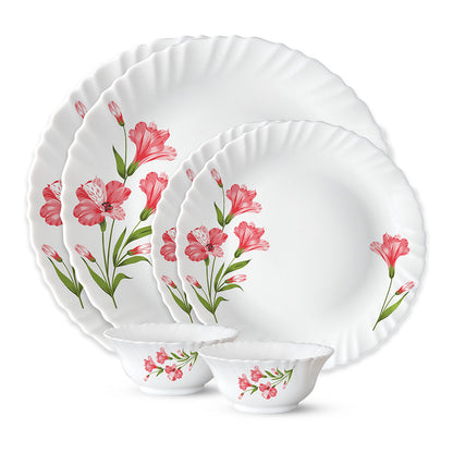 Larah Marina Peach Dinner Set