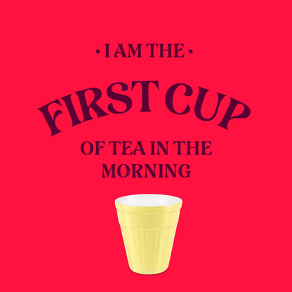 Larah By Borosil Kulhad Set of 6, Sun Yellow, 200ml 200 ml x 6