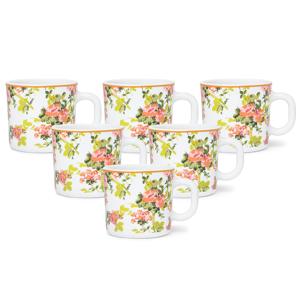 Larah By Borosil Amora Mug Set, 180 ml