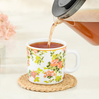 Larah By Borosil Amora Mug Set, 180 ml 180 ml x 6