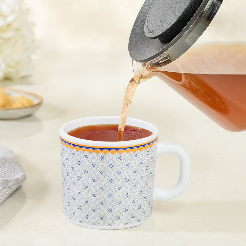 Larah By Borosil Kosmia Mug Set, 180 ml 180 ml x 6