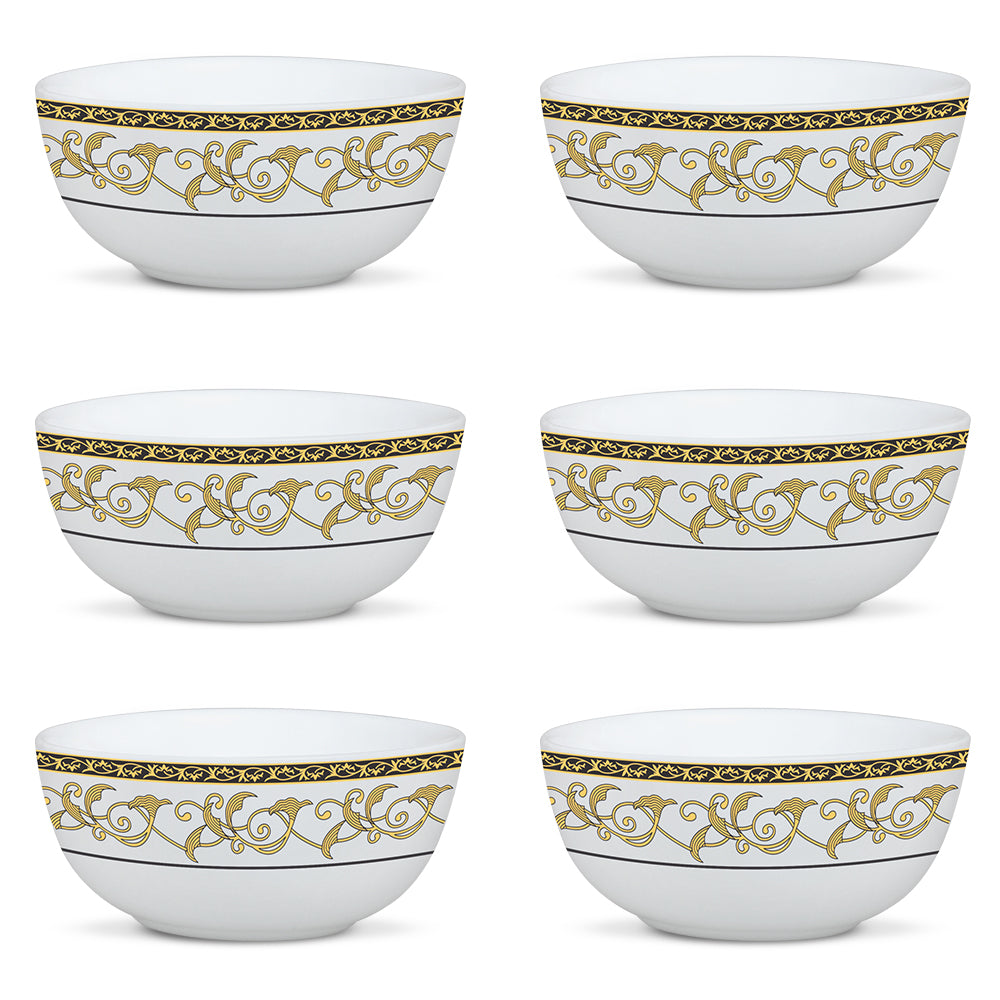 Larah by Borosil Royale Soup Bowl Set, 6 pc