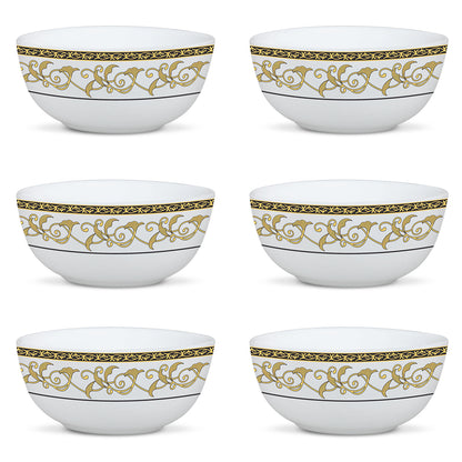 Larah by Borosil Royale Veg Bowl Set 6 pc Set