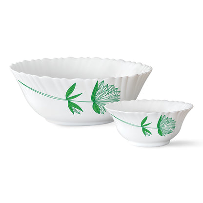 Green Lily Pudding Set