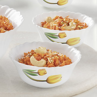 Larah by Borosil Lyana Pudding Set 7 pc Set (Large)