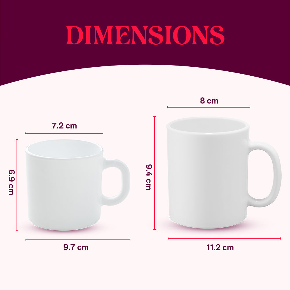 Larah Nora Black Mug Set