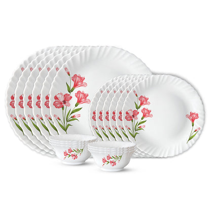 Larah Marina Peach Dinner Set