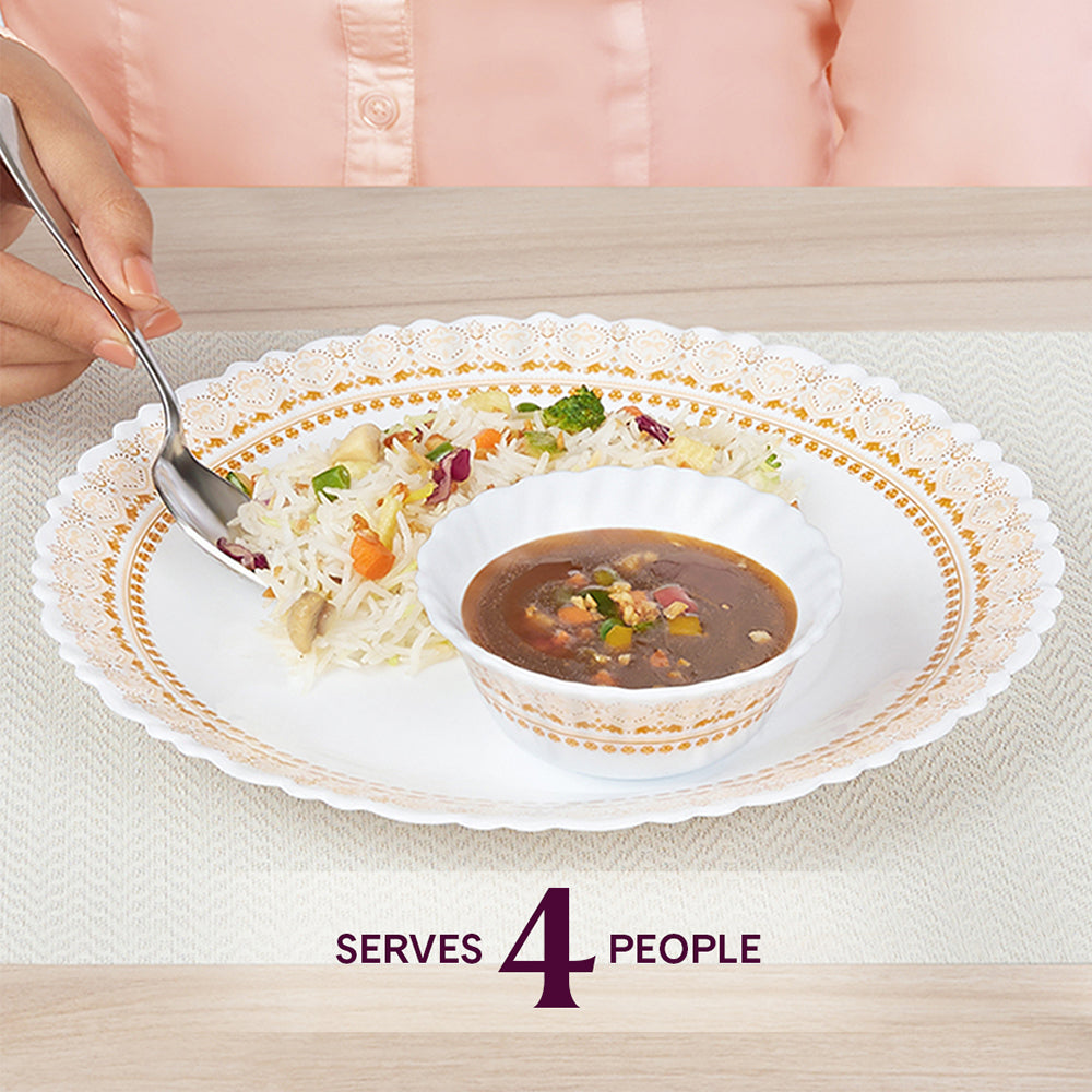 Larah Halo Dinner Set