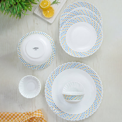 Larah Kosmo 17 pc Dinner Set