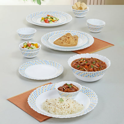 Larah Kosmo 17 pc Dinner Set
