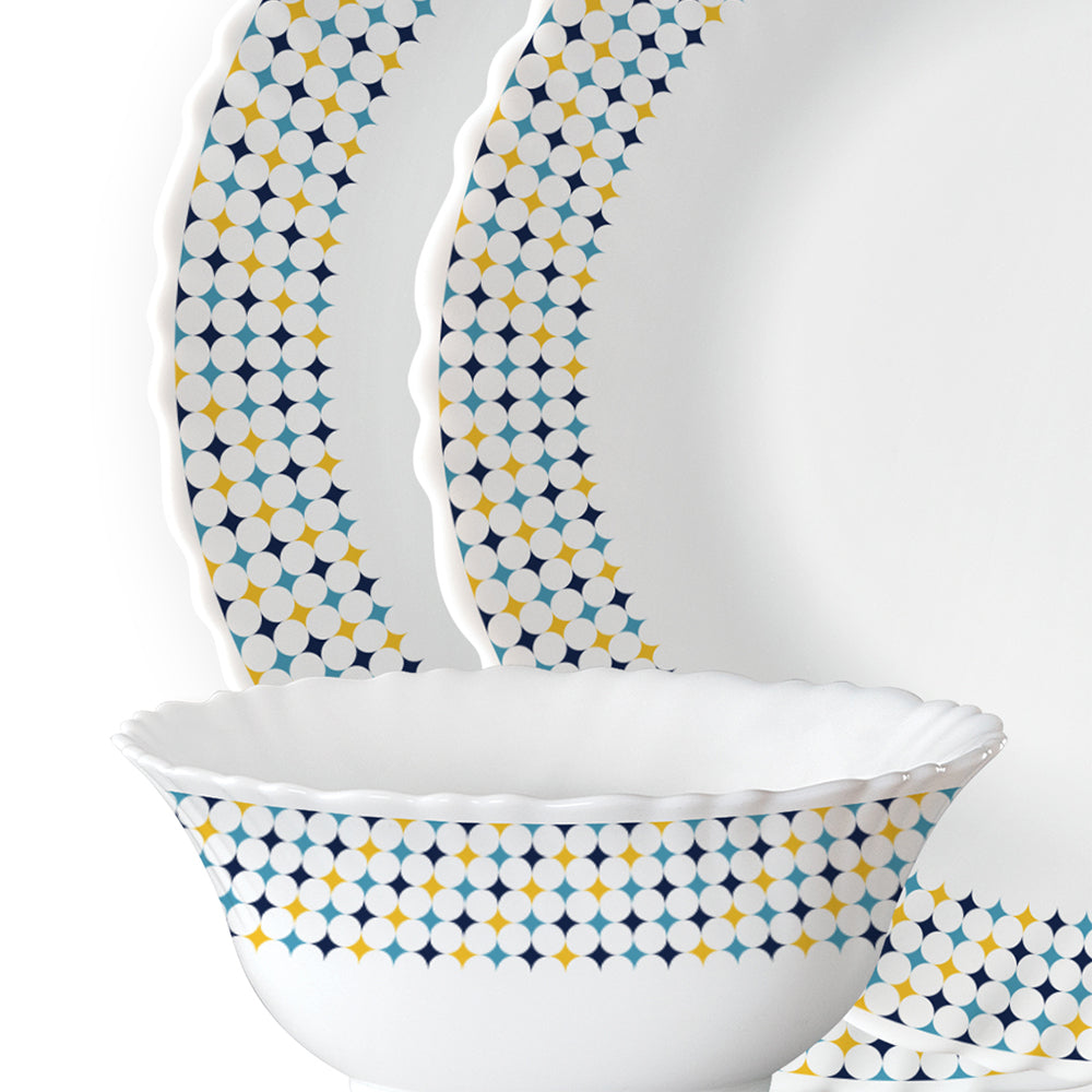 Larah Kosmo 17 pc Dinner Set