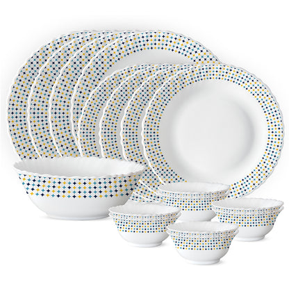 Larah Kosmo 17 pc Dinner Set