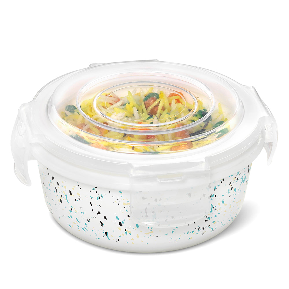 Larah By Borosil Riva Klip N Store Storage Container 400 ml
