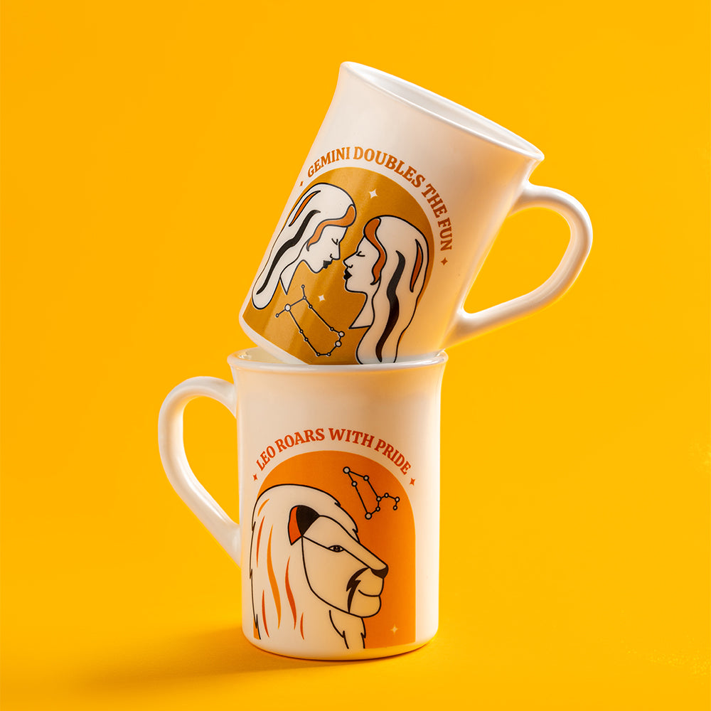 Larah by Borosil Leo Mug 350 ml x 1