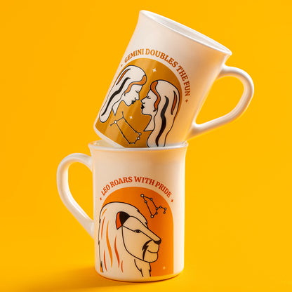 Larah by Borosil Gemini Mug 350 ml x 1