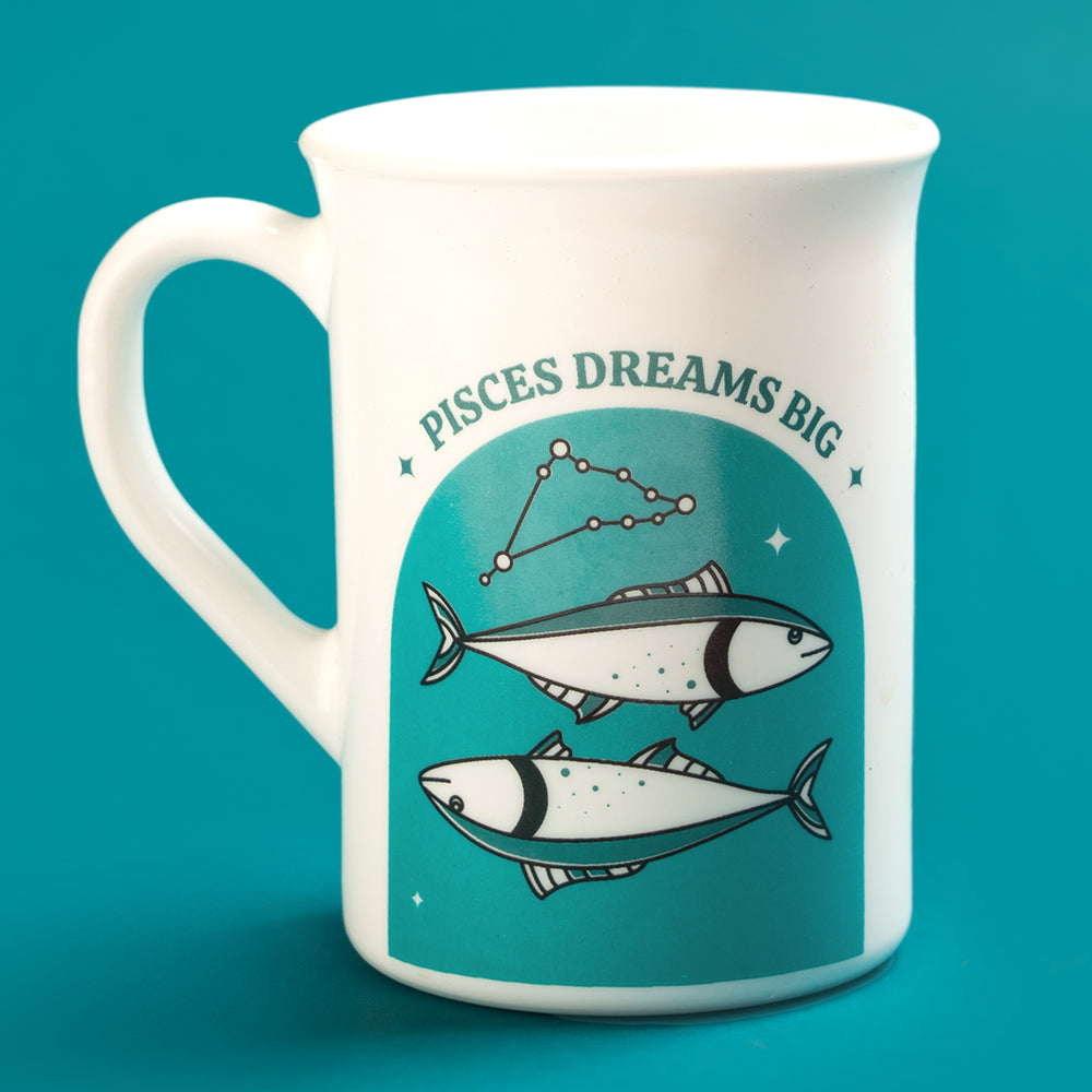 Larah by Borosil Pisces Mug, 350ml