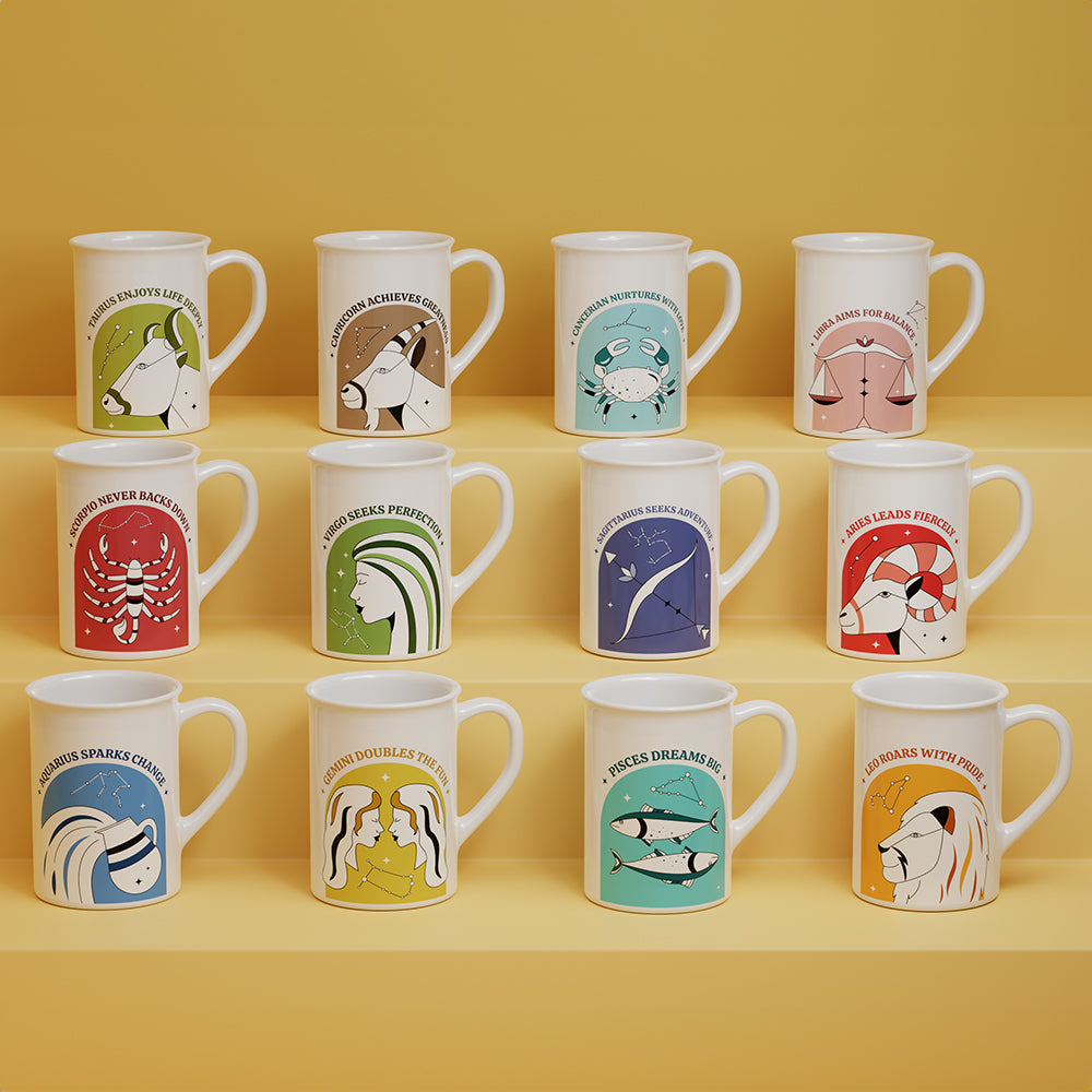 Larah by Borosil Taurus Mug 350 ml x 1