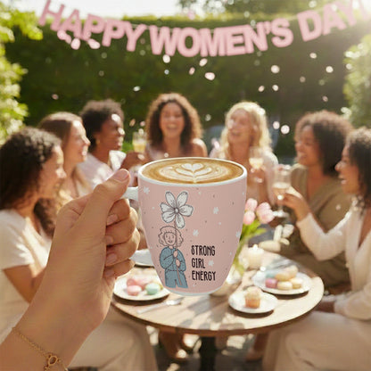 Larah Women's Day Opalware Mug, Happiness