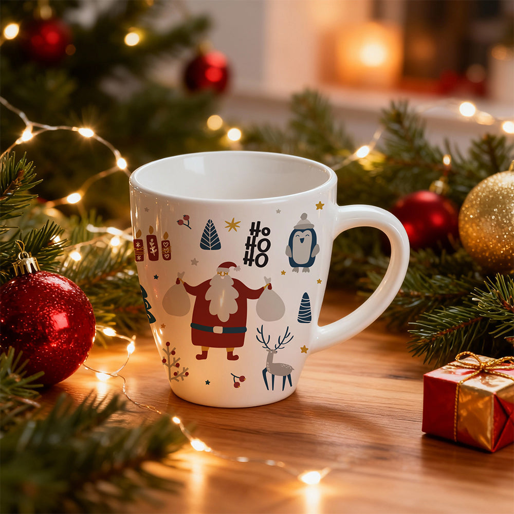Christmas Day Mug, Santa