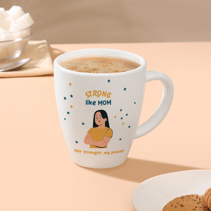 Larah by Borosil Strong Like Mom, Coffee Mug, 390 ml 390 ml