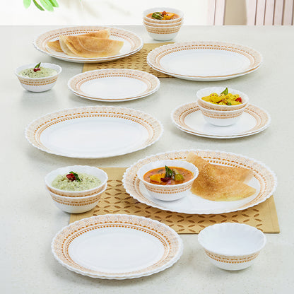 Larah Halo 24 pc Dinner Set
