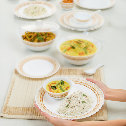 Larah Halo 24 pc Dinner Set