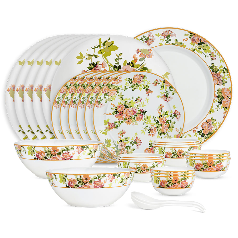 Larah By Borosil Amora Dinner Set