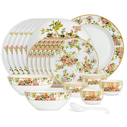Larah By Borosil Amora Dinner Set, 29 pc