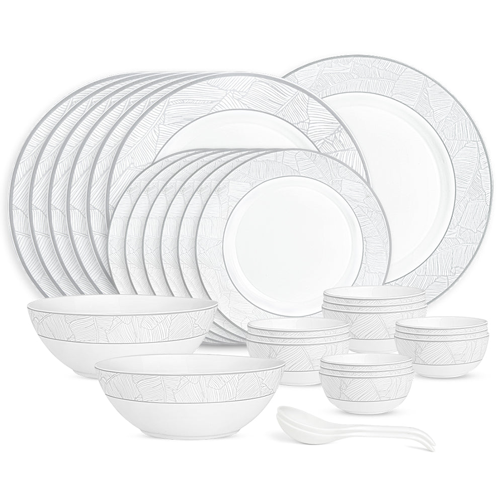 Larah By Borosil Ivy Dinner Set, 29 pc