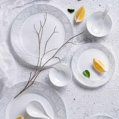 Larah Ivy Dinner Set, 49 pc