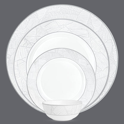 Larah Ivy Dinner Set, 49 pc
