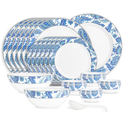 Larah By Borosil New Iris Dinner Set, 29 pc