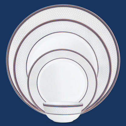 Larah By Borosil Starlight Dinner Set, 29 pc