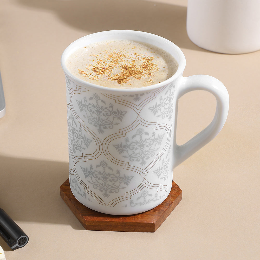 Larah By Borosil Sivas Grey Mug Set 350 ml x 2