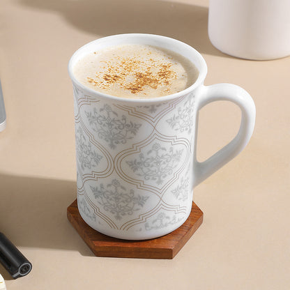 Larah By Borosil Sivas Grey Mug Set 350 ml x 2