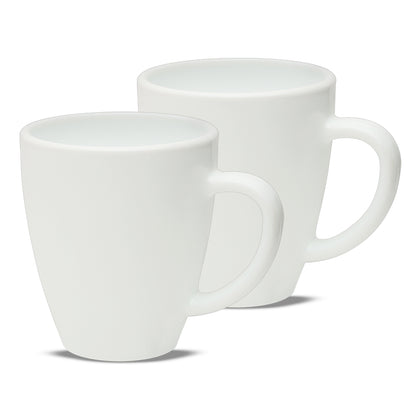 Larah Logo Opalware Mug Set