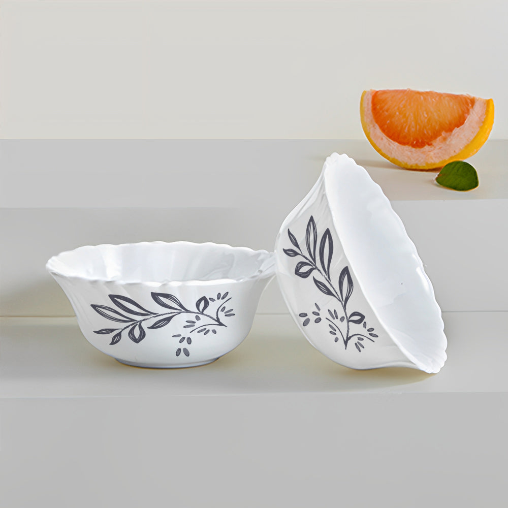 Dark Forest Veg Bowl Fluted Set